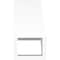 Ekena Millwork 3-in. W x 6-in. D x 6-in. H Balboa Architectural Grade PVC Knee Brace BRCP03X06X06BOA - alternate 5